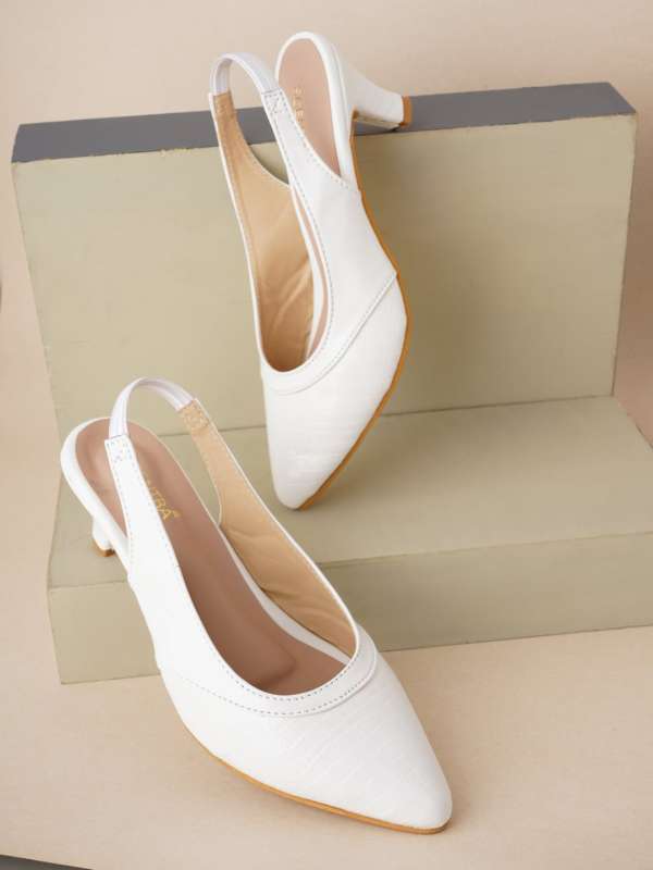 White mules low 2025 heel