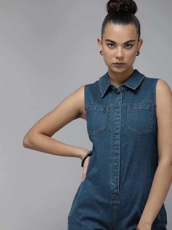 Denim Jumpsuits  Buy Denim Jumpsuits online at Best Prices in India   Flipkartcom