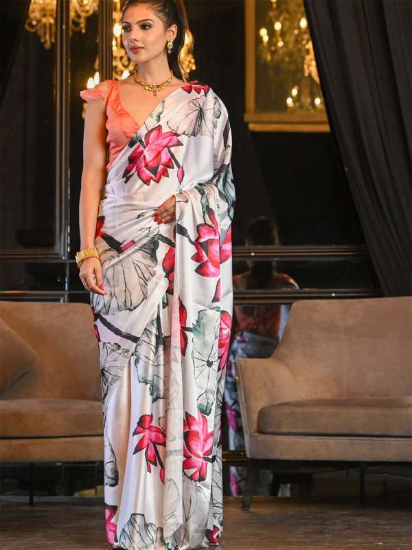 Floral shop sarees myntra