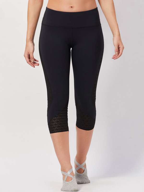 Softwear Black Lace Leggings 887707 Dml Buy Softwear Black Lace Leggings 887707 Dml online in India