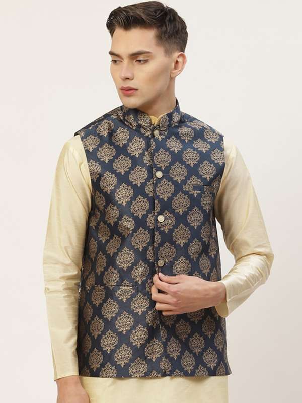Mens ethnic on sale wear jackets