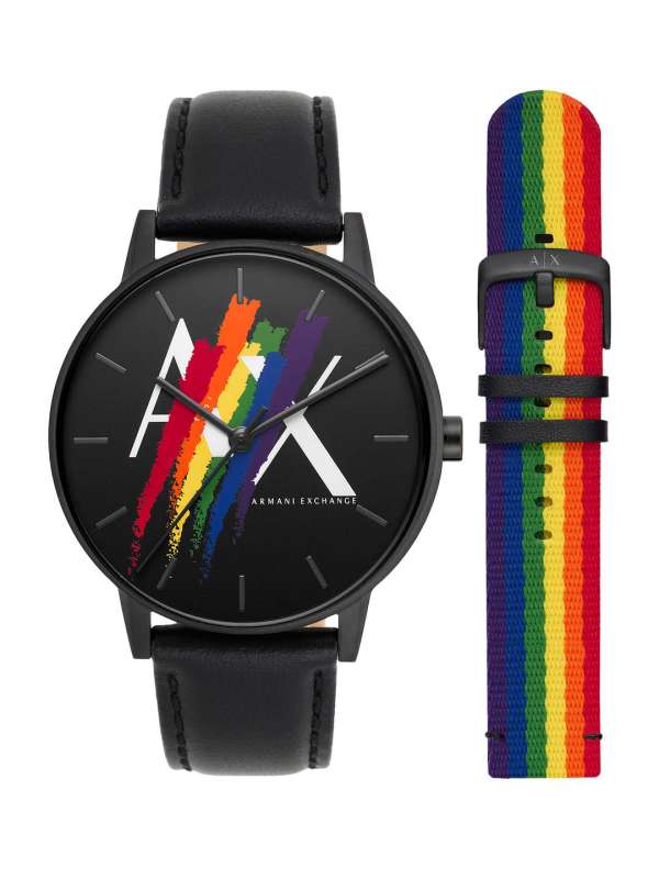 Armani exchange sales smart watch strap
