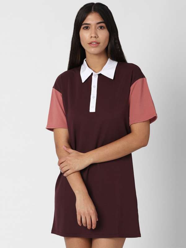 Forever 21 Maroon Dresses Buy Forever 21 Maroon Dresses online