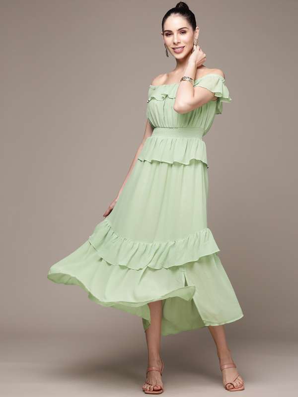 mint green dress for women