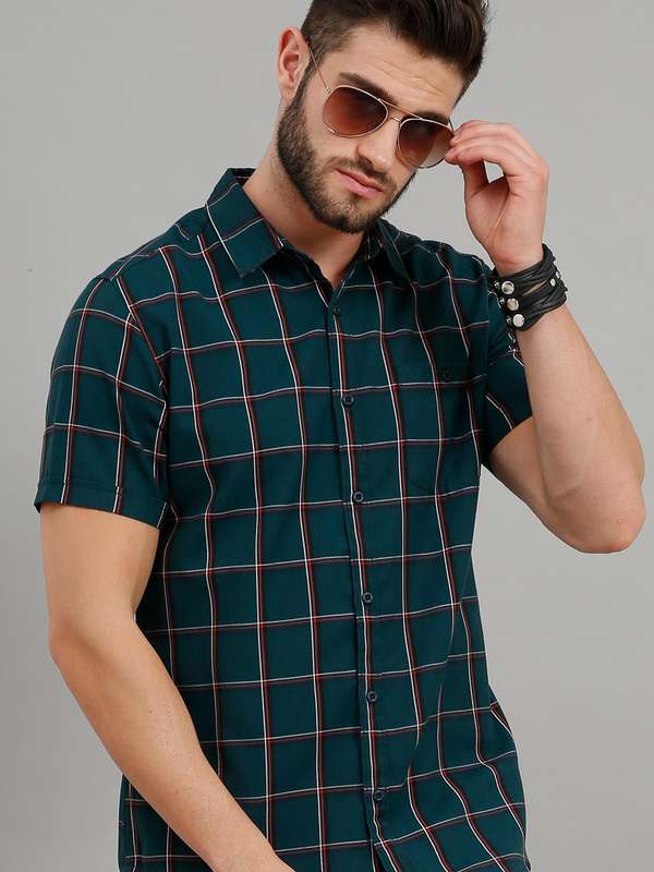 Green Check Shirts - Buy Green Check 