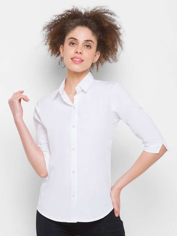 Myntra formal shirts for womens clearance