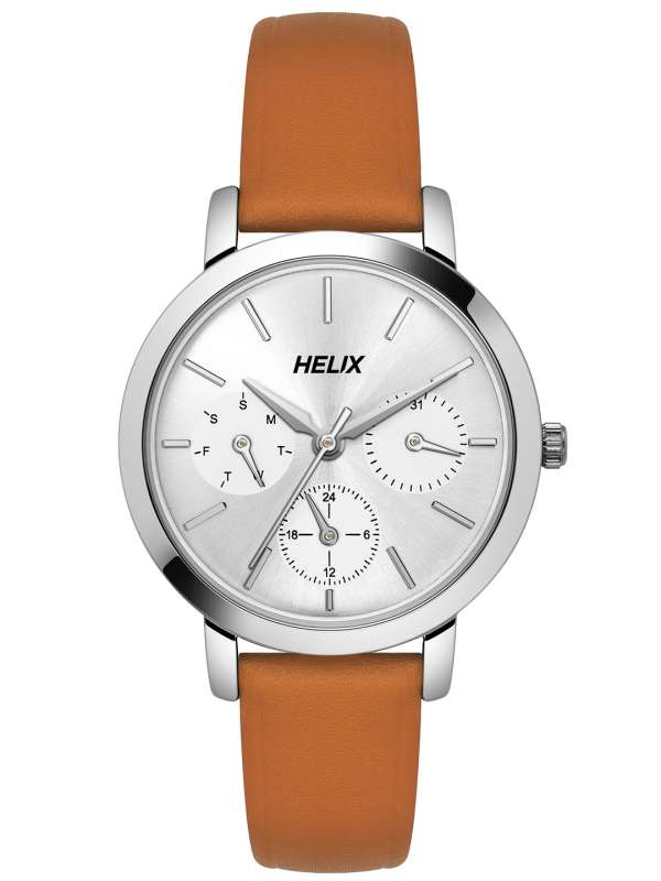 Helix Leather Strap Watches Buy Helix Leather Strap Watches online in India
