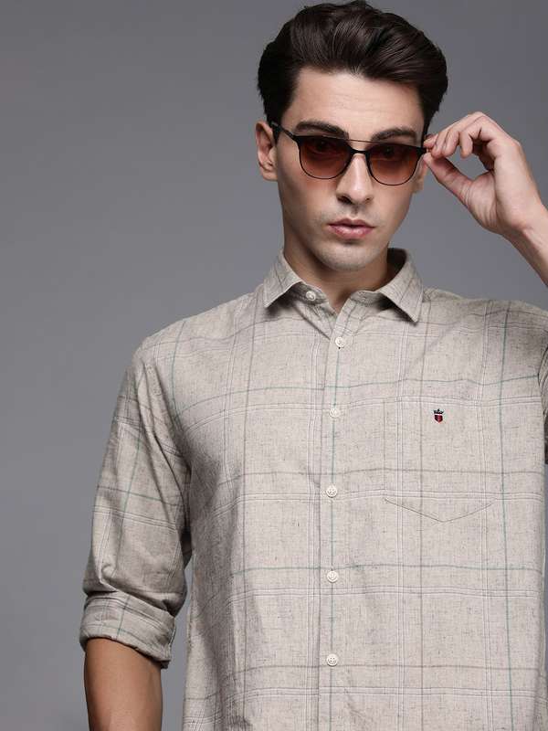 Louis Philippe Sport Checked Shirts 