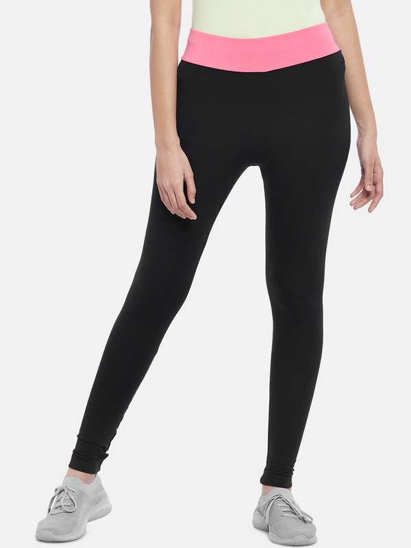 Buy Ajile By Pantaloons Solid Leggings 