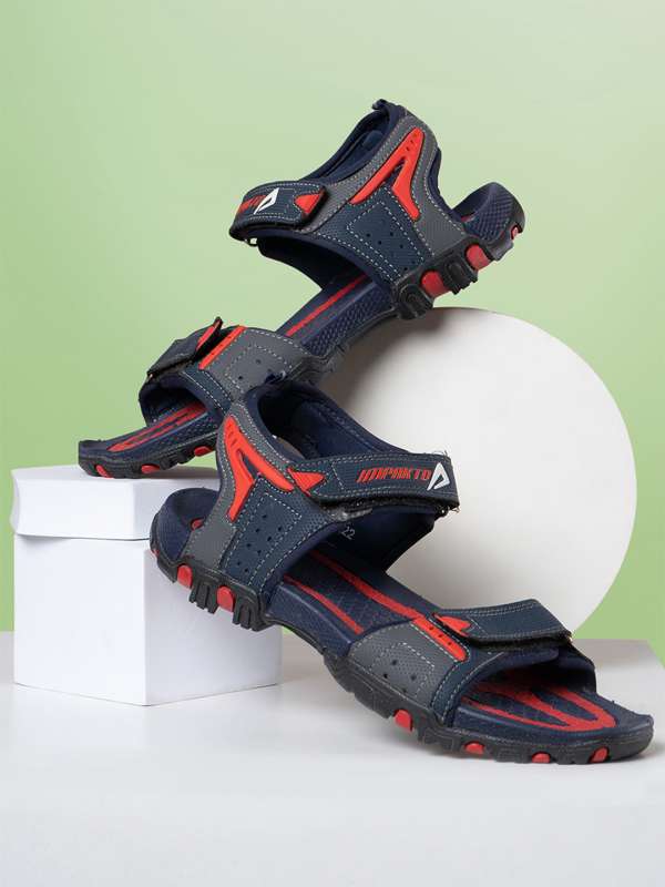Navy and red sandals new arrivals