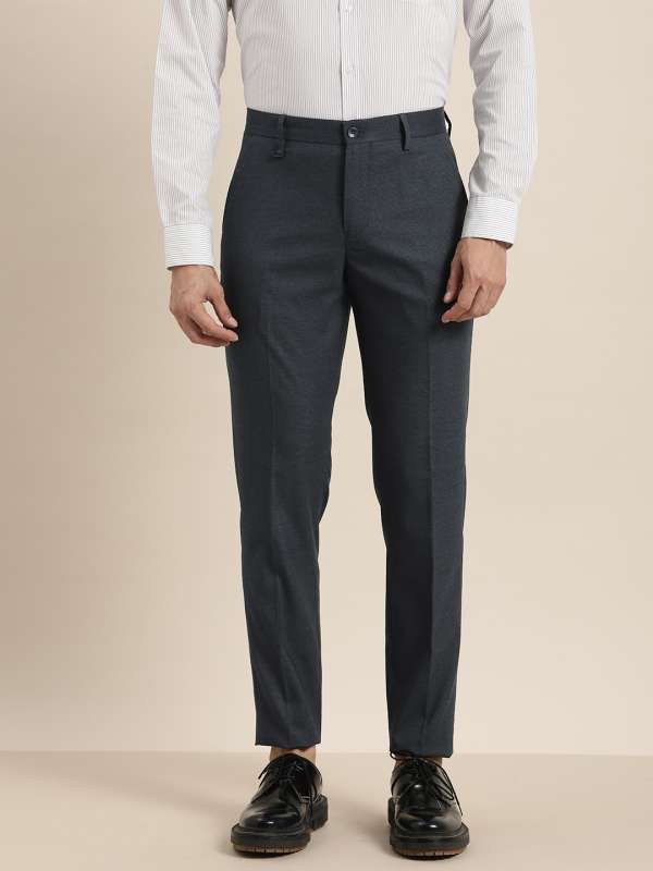 INVICTUS Slim Fit Men Grey Trousers  Buy INVICTUS Slim Fit Men Grey  Trousers Online at Best Prices in India  Flipkartcom