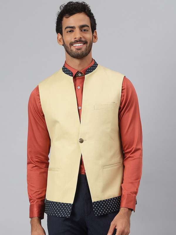 Buy Beige Blazers & Waistcoats for Men by Mr Button Online