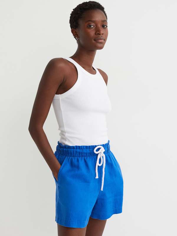 Women Linen Shorts - Buy Women Linen Shorts online in India
