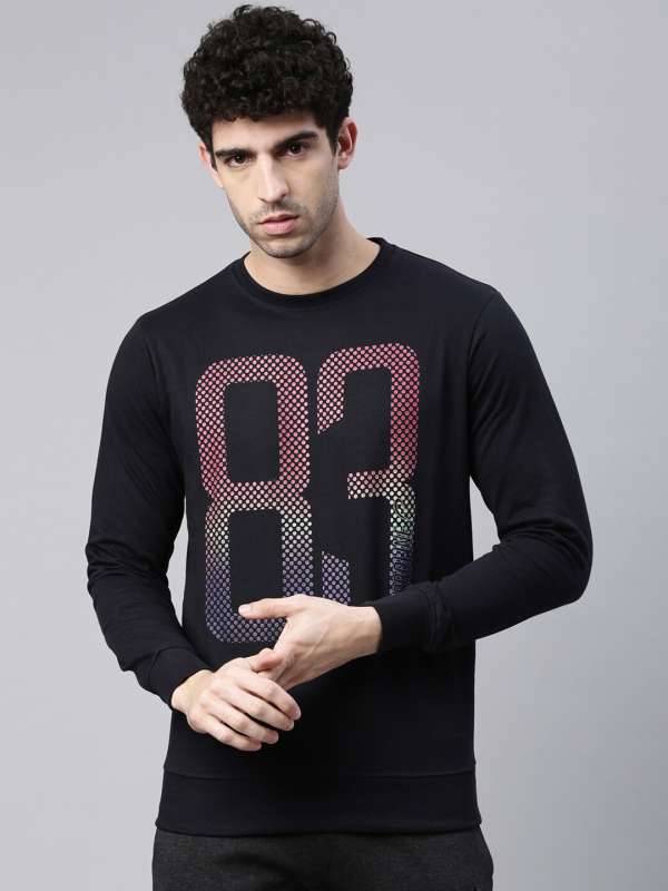 Buy Proline Active Men Navy Blue Printed Sweatshirt Sweatshirts for Men 17862068 Myntra