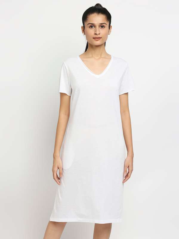 Effy white shirt best sale dress