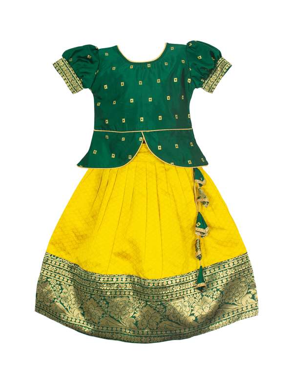 Children's lehenga 2024 blouse designs