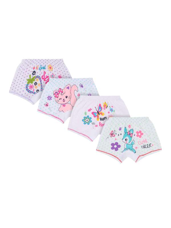 BODYCARE KIDS Girls Assorted Coloured Hello Kitty Printed Panties Pack of 5  : : Fashion