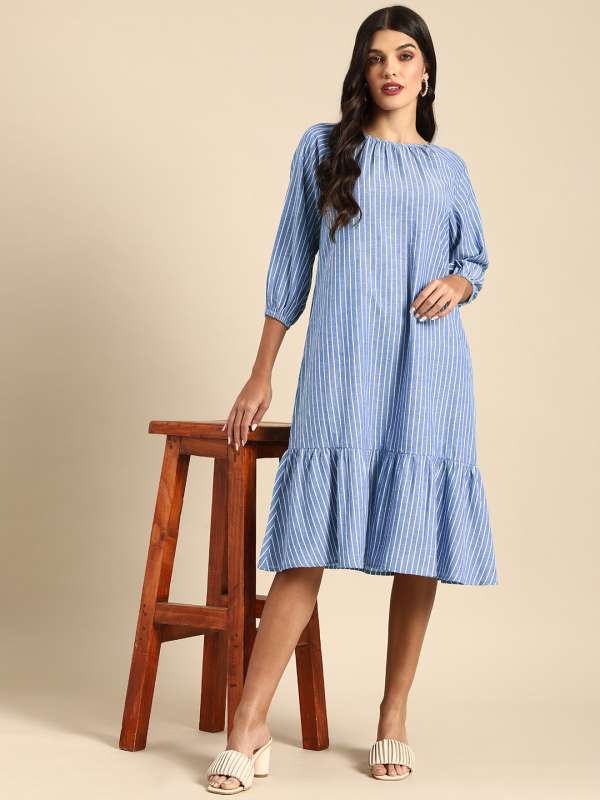 All about top you dresses myntra
