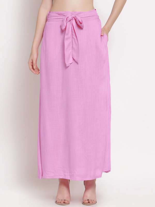 Maxi skirt sale myntra