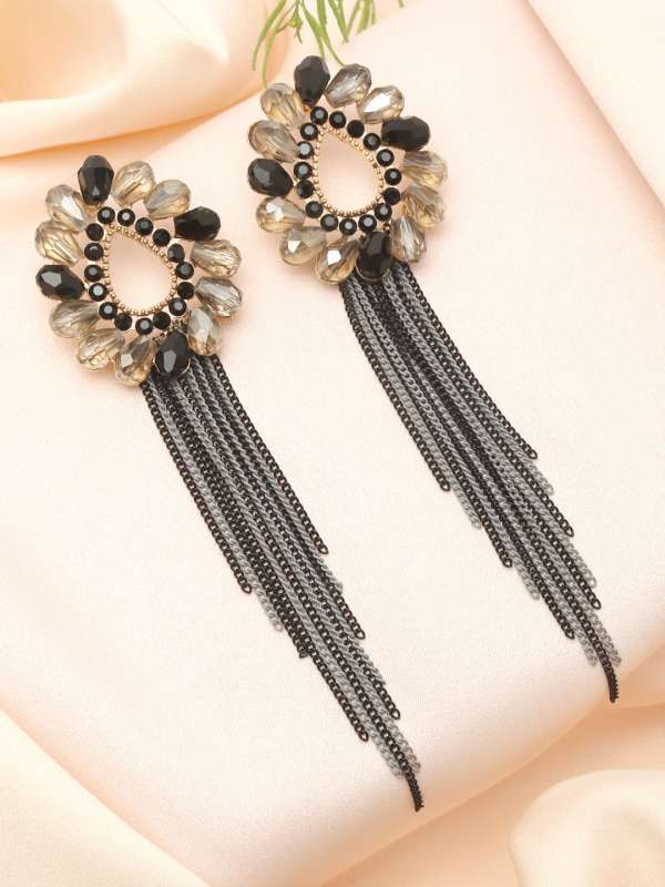 Black Earrings Buy Black Earrings Online at Best Price in India