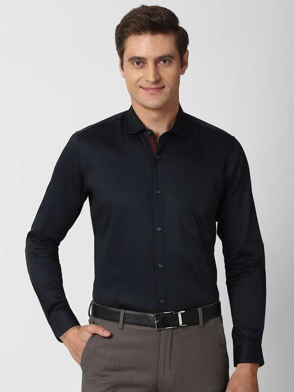 Peter England Black Shirt - Buy Peter 