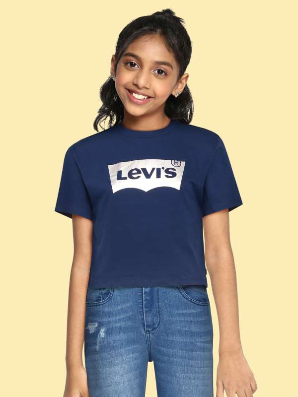 Levis girl on sale t shirt online