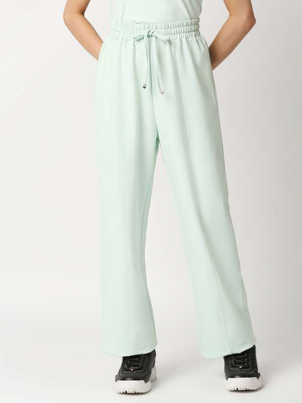 Buy Women Mantra beige highwaist tieup pants Online in India  Mantra  Fashions