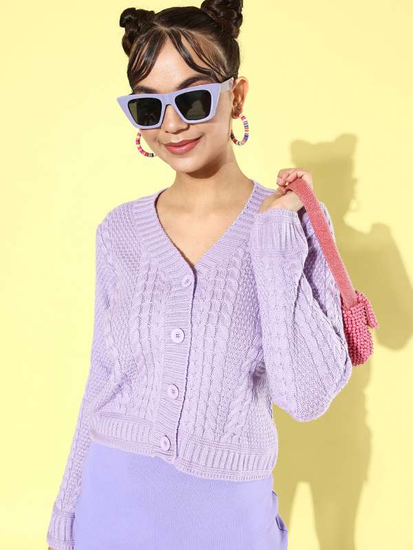 Buy Sweaters and Sweatshirts for Women Online - Myntra