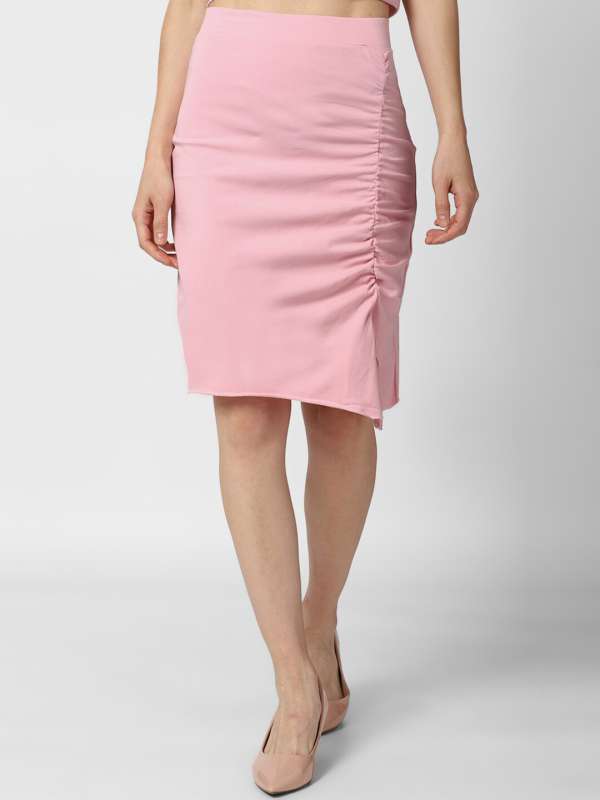 Forever 21 Knee Length Skirts Buy Forever 21 Knee Length Skirts online in India