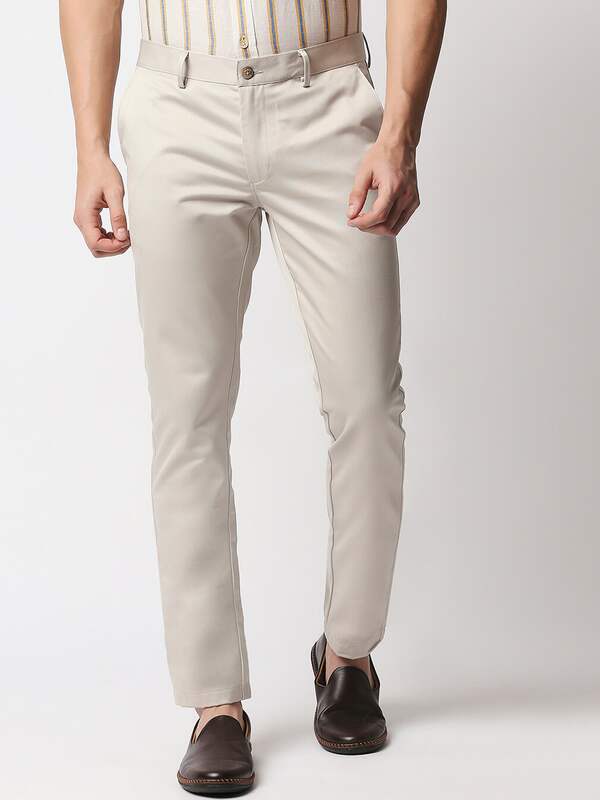 Buy Brown Trousers & Pants for Men by BASICS Online | Ajio.com-demhanvico.com.vn