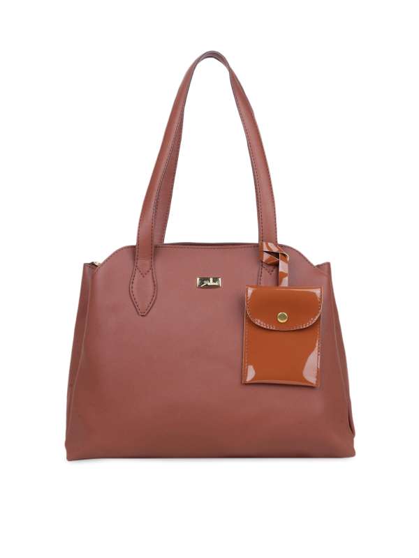 Yelloe Yellow Tan Handbag Buy Yelloe Yellow Tan Handbag online in India