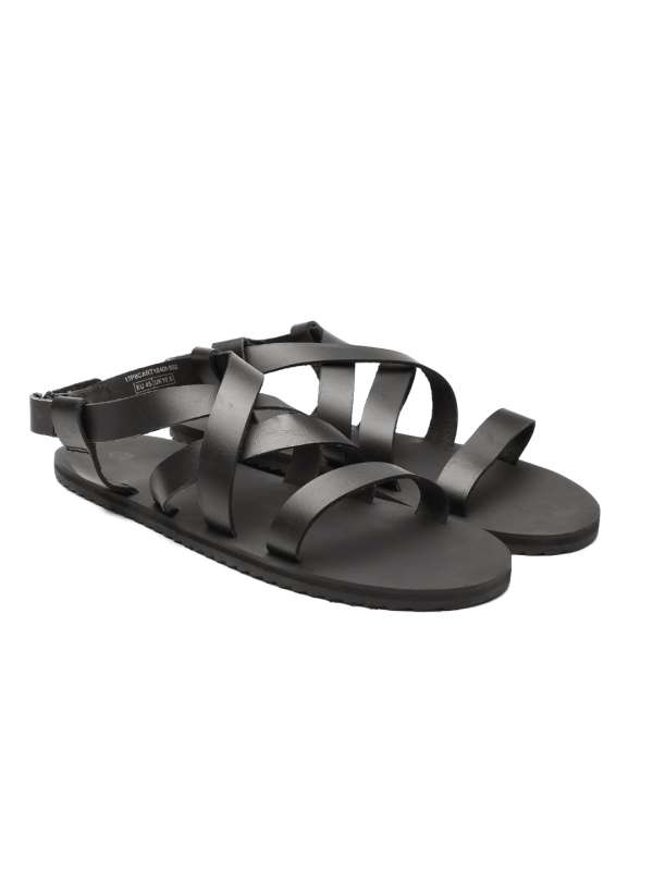 united colors of benetton men's leather sandals and floaters