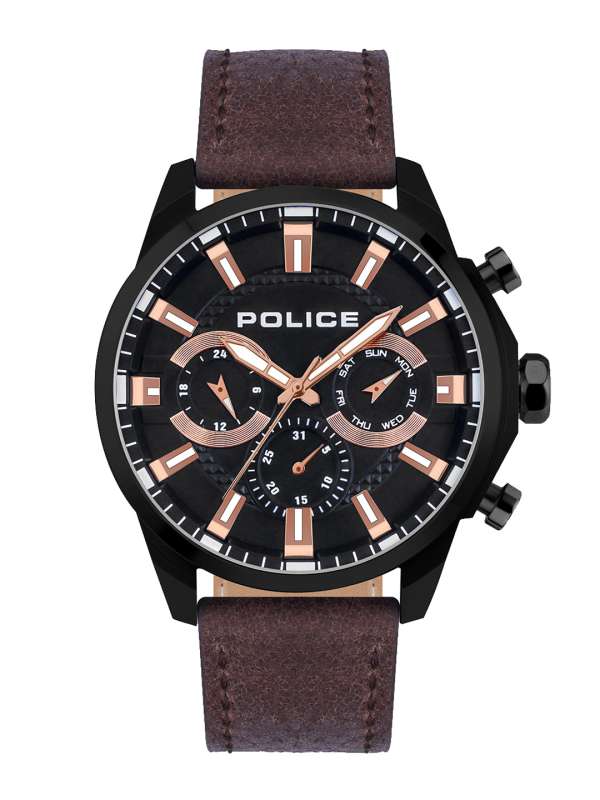 Police Watches In Black Buy Police Watches In Black online in India