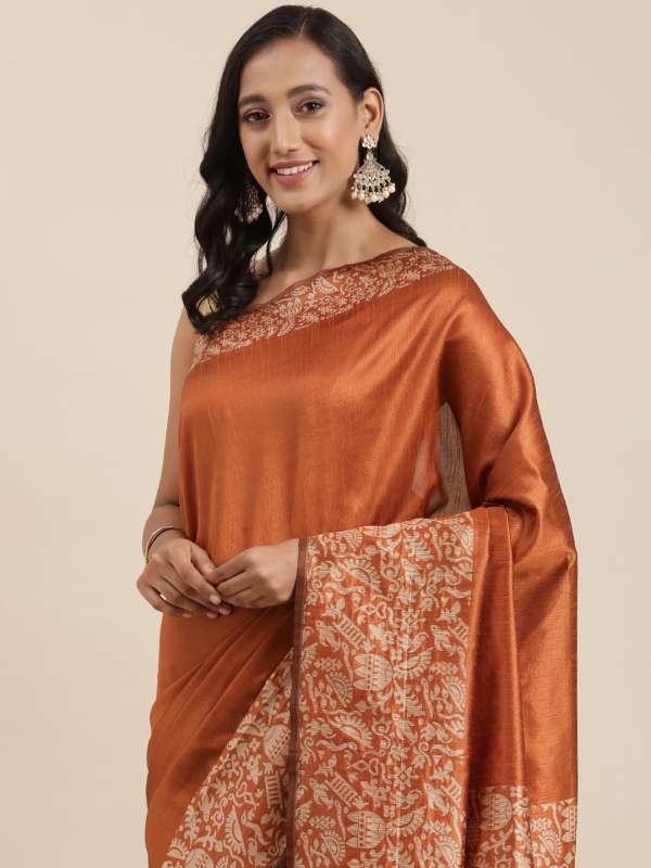 Myntra handloom top saree