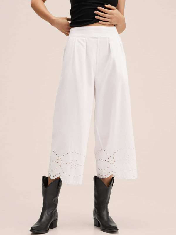 Palazzo Trousers With Openings  Endource