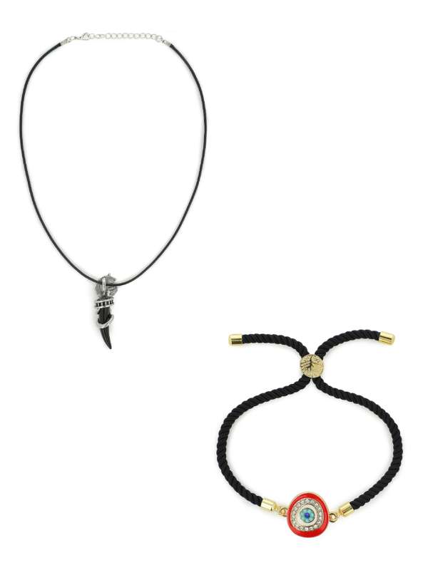 Myntra black sales metal jewellery