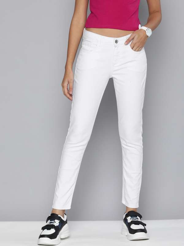 Buy white jeans womens outlet