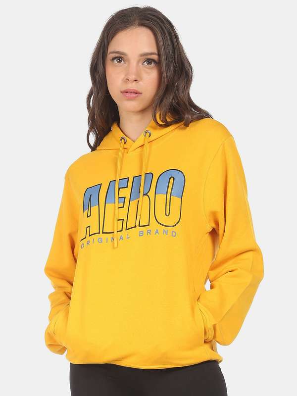 Champion yellow sweatshirt women's Clearance