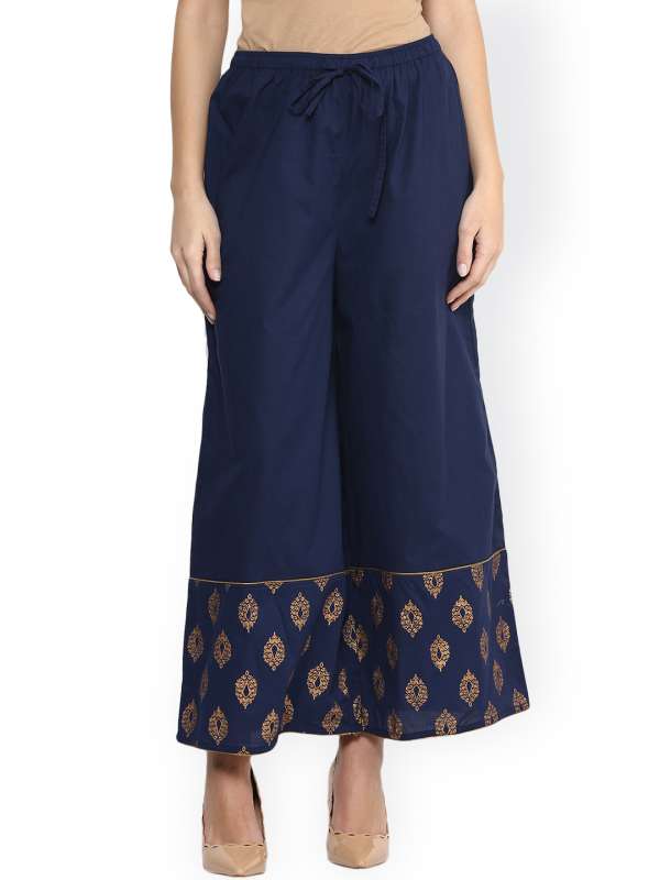 palazzo pants online myntra