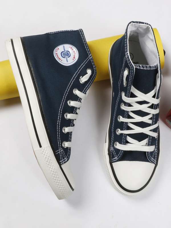 High Top Navy Blue Sneakers Buy High Top Navy Blue Sneakers