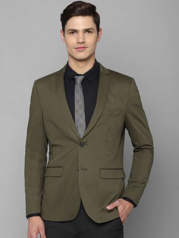 green olive blazer