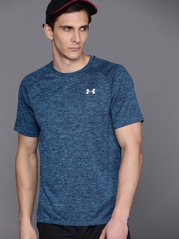 Under Armour Heatgear Fitted Ss Training T-shirt for Men Mens Clothing T-shirts Short sleeve t-shirts 