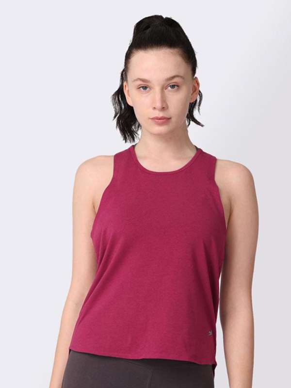 Buy CRZ YOGA Womens Butterluxe Double Lined Short Sleeve Crop Tops Crew  Neck Casual Workout T-Shirt Cute Basic Tee Online at desertcartINDIA