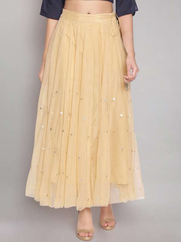 Maxi discount skirt myntra