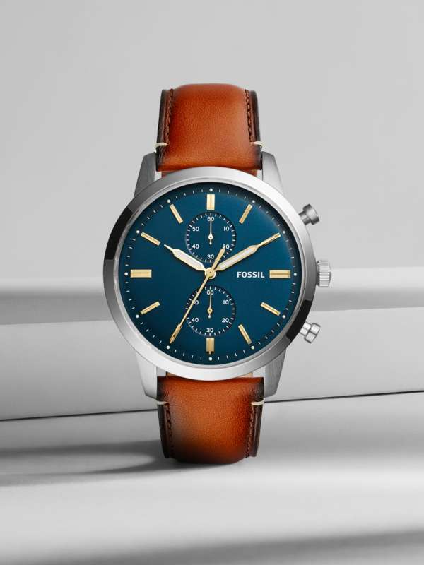 Fsil Chronograph Blue Dial Men Fs5279 Buy Fsil Chronograph Blue