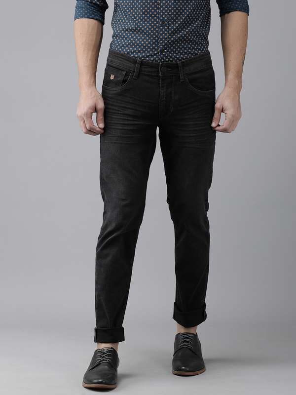 Dorothy Perkins Black Solid Jeans 
