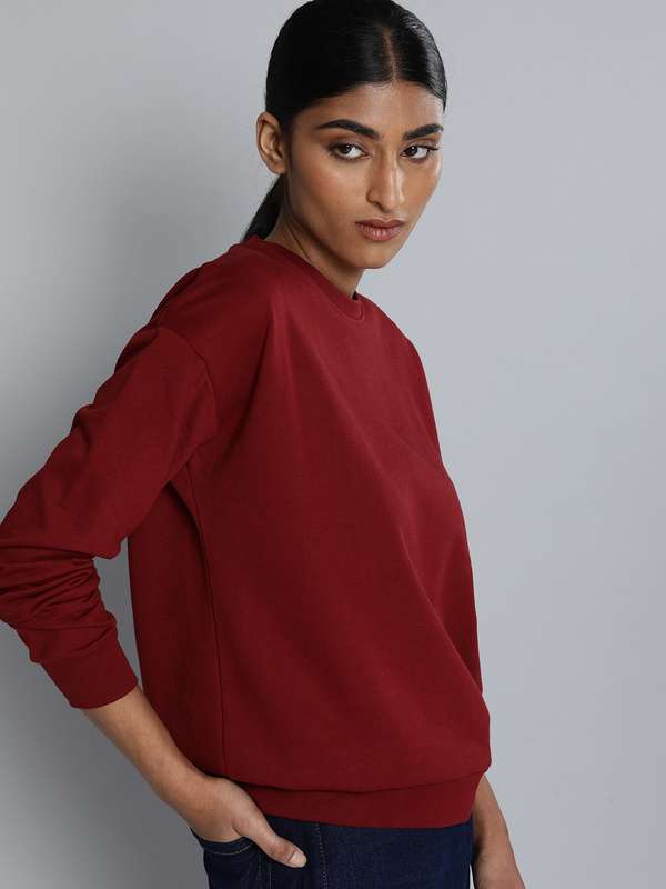myntra sweatshirts for ladies