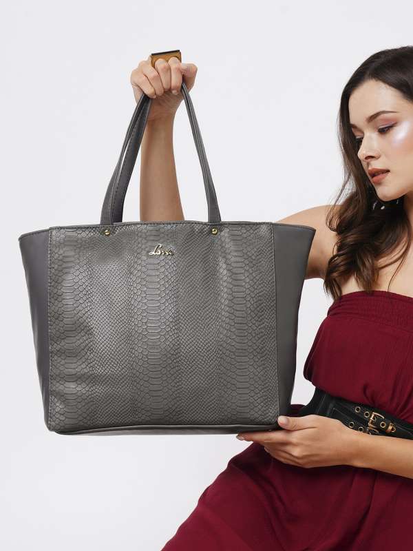 Lavie Grey Handbags Buy Lavie Grey Handbags online in India