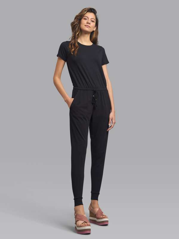 Polo Neck Women Jumpsuit Buy Polo Neck Women Jumpsuit online in India