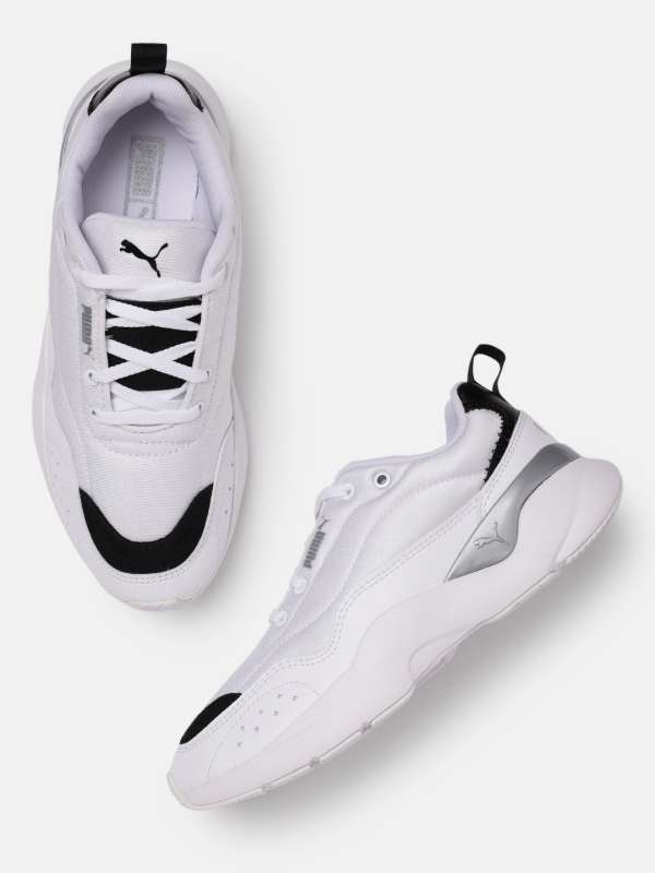 Puma thunder deals bianche